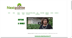Desktop Screenshot of nextpointehomes.com